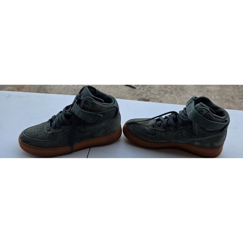 Nike AirForce 1 High '07 WB Outdoor Green Suede Gum Sole AA1118-300 Men's Size 8